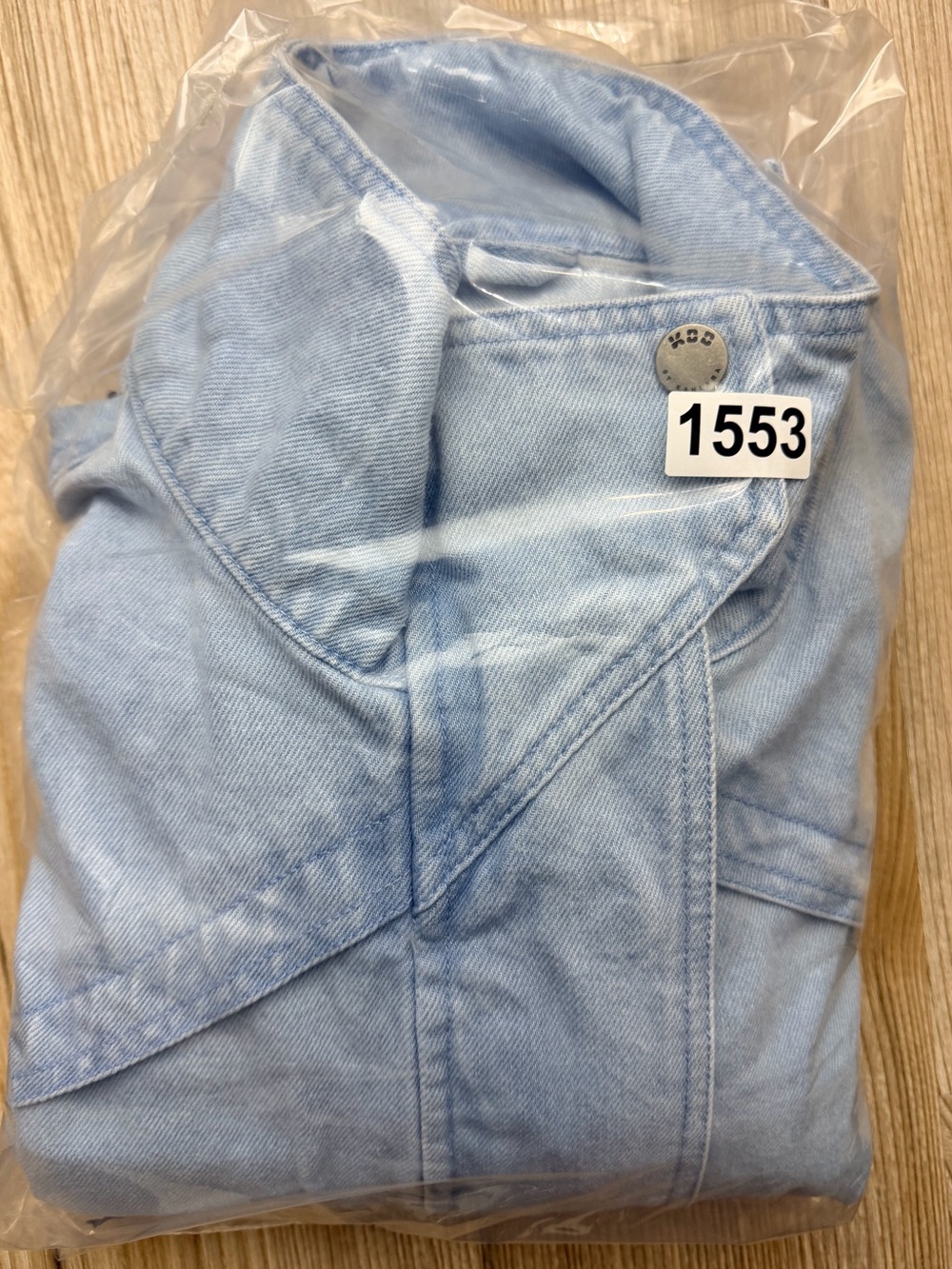 KBB by KAHLANA Women's 'The Denim Bomber Jacket' - Medium Wash - M or L - Picture 10 of 15